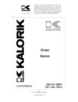 KALORIK - Team International Group Oven USK OV 32091 Manual de usuario