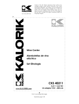 KALORIK - Team International Group Refrigerator CKS 40211 Manual de usuario