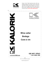 KALORIK - Team International Group Refrigerator USK WCL 32963 Manual de usuario