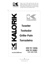 KALORIK - Team International Group Toaster 14246 - 33001 Manual de usuario