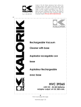 KALORIK - Team International Group Vacuum Cleaner HVC 39365 Manual de usuario