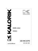 KALORIK - Team International Group Waffle Iron USK WM 32795 Manual de usuario