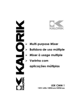 KALORIK Multi-purpose mixer USK CMM 1 Manual de usuario