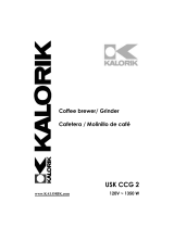KALORIK USK CCG 3 Manual de usuario