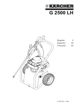 Kärcher G 2500 LH Manual de usuario