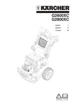 Kärcher G2800XC Manual de usuario