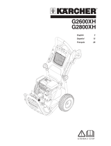 Kärcher G2800XH Manual de usuario