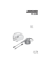 Kärcher K2.93 Manual de usuario