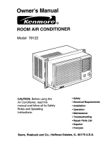 Kenmore 58078122890 Manual de usuario