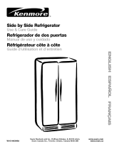 Kenmore Freezer w10144349A Manual de usuario