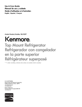 Kenmore 10.7 cu. ft. Top-Freezer Refrigerator w/ Humidity-Controlled Crisper - Black El manual del propietario