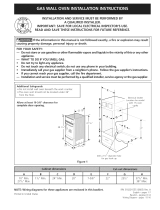 Kenmore 24'' Gas Wall Oven Guía de instalación
