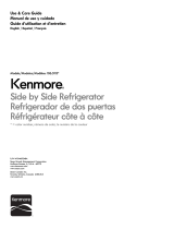 Kenmore 26.5 cu. ft. Side-by-Side Refrigerator - Bisque El manual del propietario