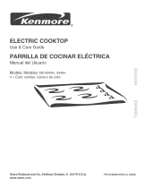 Kenmore 30'' Electric Cooktop 4120 El manual del propietario
