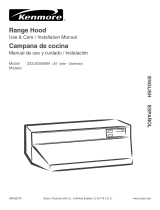Kenmore 30'' Range Hood 5535 Guía de instalación