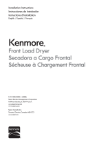 Kenmore 7.0 cu. ft. Electric Dryer w/ Wrinkle Guard - White El manual del propietario