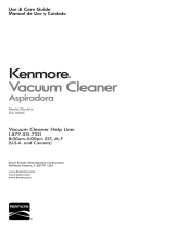 Kenmore Bagless Canister Vacuum - Red El manual del propietario