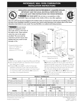 Kenmore Elite 27'' Electric Combination Wall Oven Guía de instalación