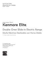 Kenmore Elite 30'' Double-Oven Slide-In Electric Range w/ Convection - Black El manual del propietario