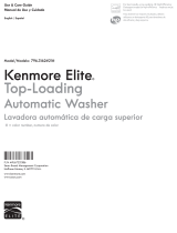 Kenmore Elite 5.2 cu. ft. Top-Load Washer w/ Steam & Accela-Wash - Metallic Gray ENERGY STAR El manual del propietario