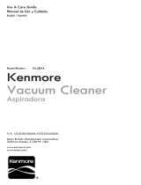 Kenmore Intuition Canister Vacuum Cleaner - Blue Manual de usuario