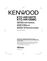 Kenwood HD Radio TUNER Manual de usuario