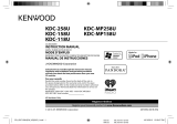 Kenwood KDC-258U El manual del propietario