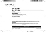Kenwood KDC-BT358U Manual de usuario