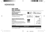 Kenwood KDC-X498 Manual de usuario