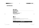 Kenwood KDC-MP105U Manual de usuario