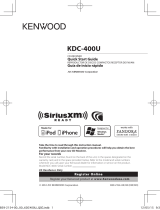 Kenwood KDC-400U Manual de usuario