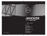 Kicker DX100.2 El manual del propietario
