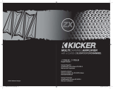 Kicker 2008 ZX 550.3 & 700.5 El manual del propietario