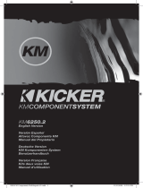 Kicker 2009 KM Components El manual del propietario