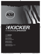 Kicker 2009 KM6000W Coaxials El manual del propietario
