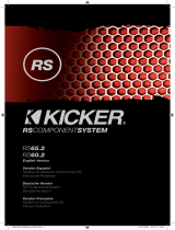 Kicker 2009 RS Component Systems El manual del propietario