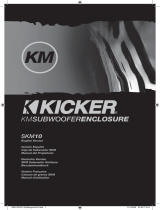 Kicker 2009 SKM10 Marine Subwoofer Enclosure El manual del propietario