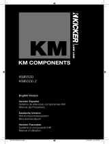 Kicker 2010 KM 6500 - 6500.2 Component System El manual del propietario