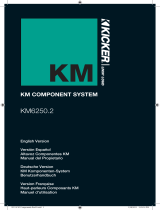Kicker 2011 KM Components El manual del propietario