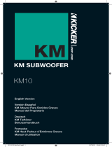 Kicker 2011 KM10 Subwoofer El manual del propietario
