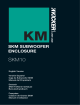 Kicker 2011 SKM10 Enclosure El manual del propietario