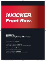 Kicker ZXDSP1 El manual del propietario