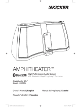 Kicker 2014 Amphitheater BTL | iK5BTL El manual del propietario