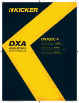 Kicker DXA 250.4 Manual de usuario