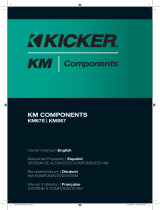 Kicker 2014 KMS Components El manual del propietario
