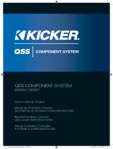 Kicker 2014 QS Component Systems El manual del propietario