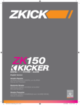 Kicker ZK 150 El manual del propietario