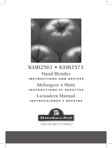 KitchenAid KHB2561 Manual de usuario