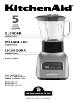 KitchenAid Blender KSB655 Manual de usuario
