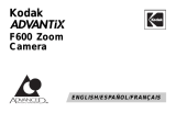 Kodak Advantix F600 Manual de usuario
